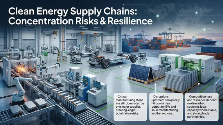 IEA Flags Gaps in Global Energy Supply Chains Structure