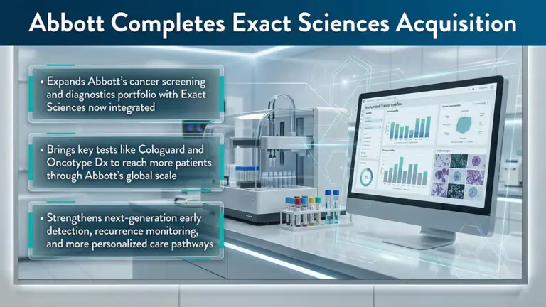 Abbott Scales Diagnostics with Exact Sciences Acquisition