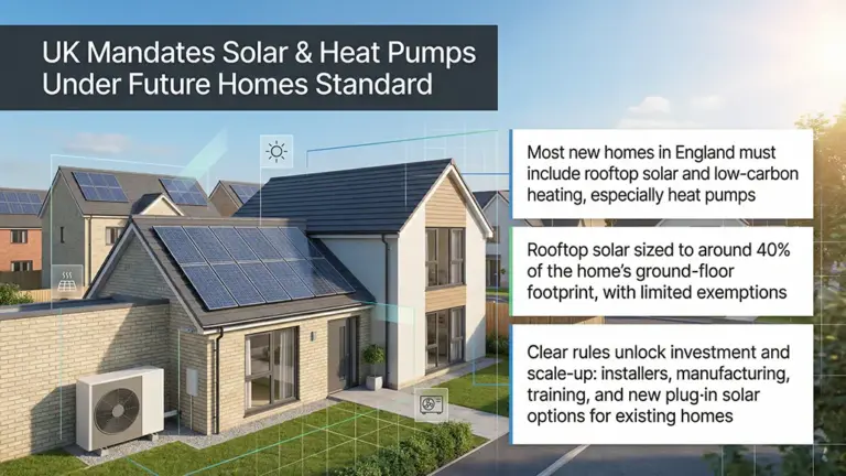 UK Solar Sector Set for Growth Under Future Homes Standard