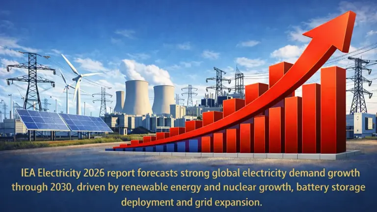 IEA Forecasts Global Electricity Demand to Surge Till 2030