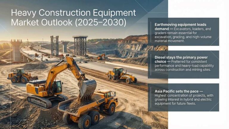 Heavy Construction Equipment Market to Hit $286.51B by 2030