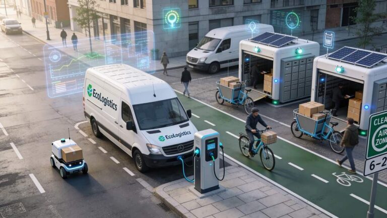 Last Mile Delivery Vehicles Power Urban Logistics Growth