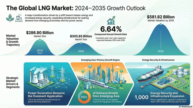 Global Liquefied Natural Gas Market Slated to Grow Steadily