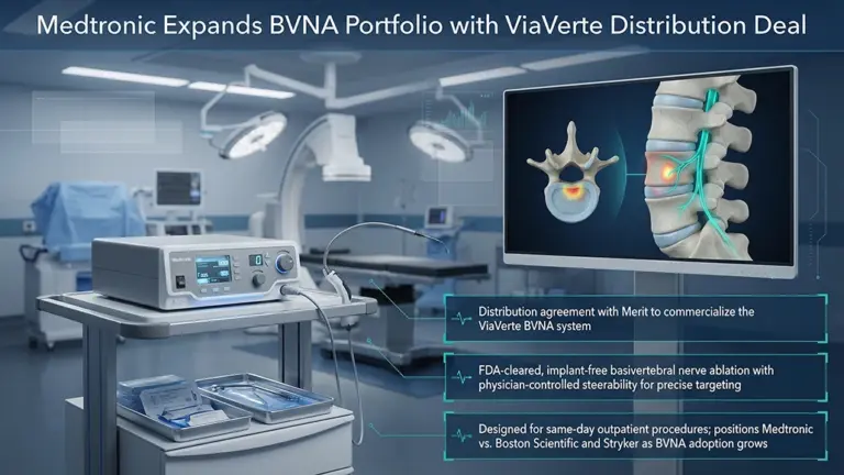 Medtronic ViaVerte Deal Expands Nerve Ablation Portfolio