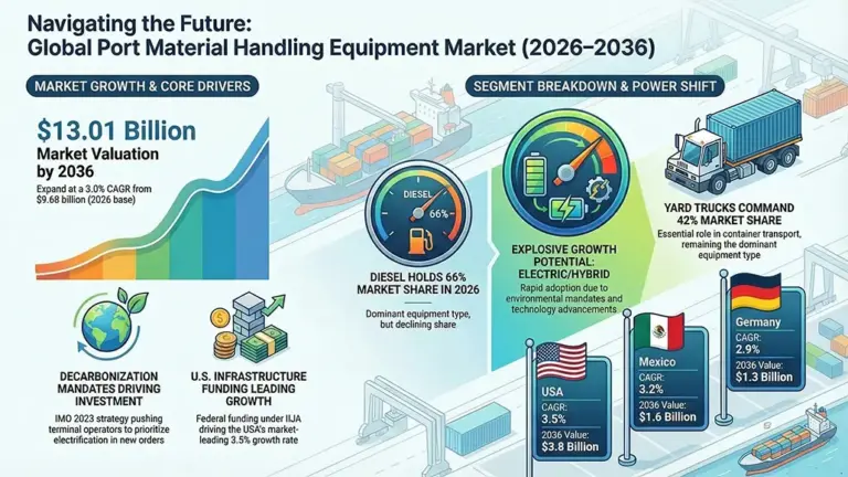 Port Material Handling Equipment Vehicle Market to Hit $13B
