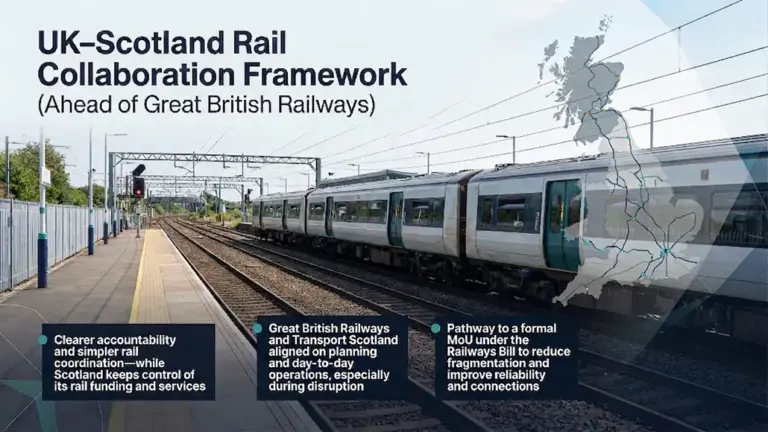 UK, Scotland Set Rail Function Framework for GBR Governance