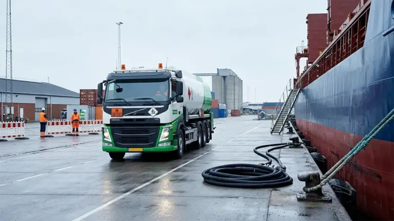 North Sea Port Sets Refueling of Alternative Shipping Fuels