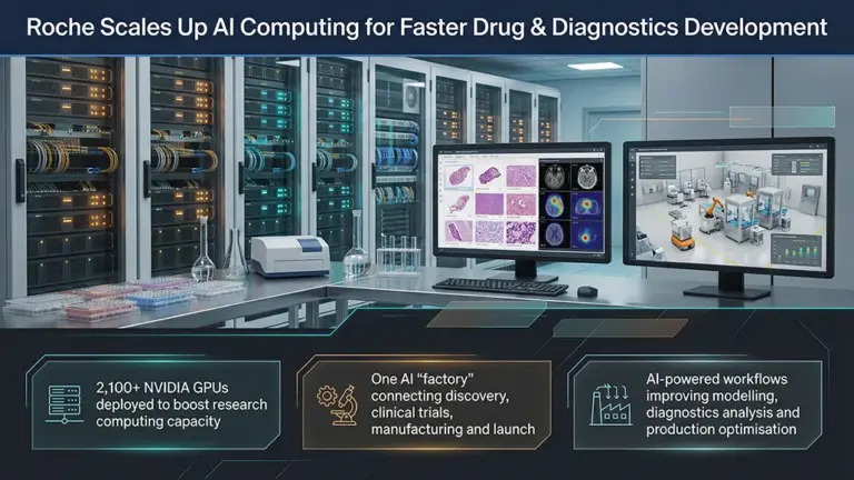Roche AI Factory Expansion to Boost Pharma R&D Capacity