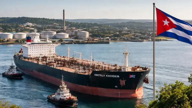 Russian Oil Shipment Reaches Cuba Amid Easing U.S. Blockade