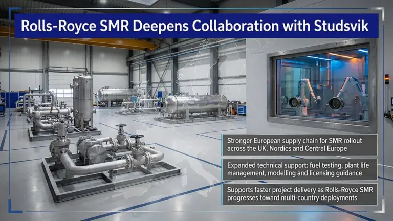 Rolls-Royce, Studsvik Advance SMR Rollout Across Europe