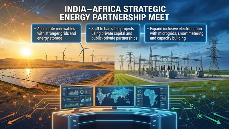 India, Africa Commit to Deepen Strategic Energy Partnership