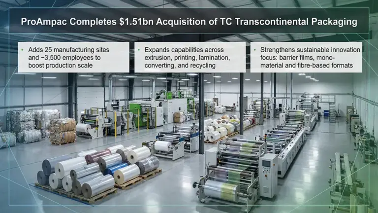 ProAmpac Closes $1.51bn TC Transcontinental Packaging Buyout