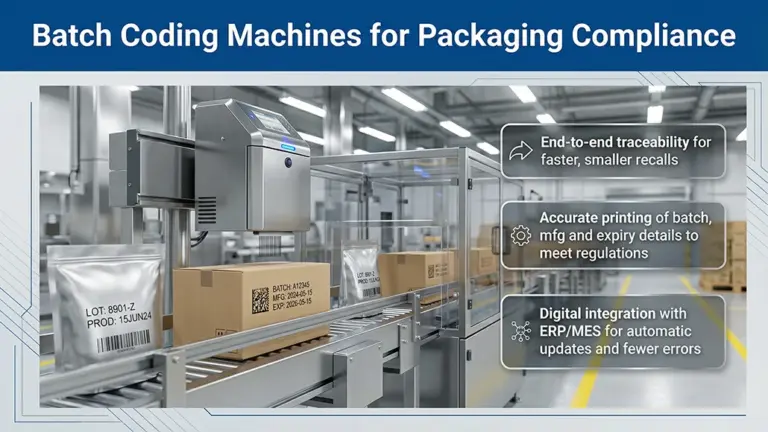 Role of Batch Coding Machines in Packaging Compliance