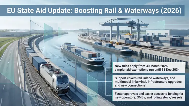 EU Adopts Guidelines to Boost Rail and Waterways in Europe