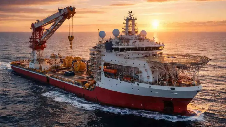 ZPMC Launches Next-gen Deepwater Offshore Engineering Vessel