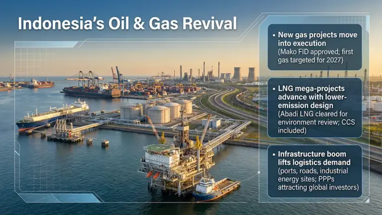 Indonesia Expands Energy Infrastructure to Boost Security