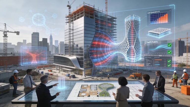 Role of Generative AI in Construction Design and Planning