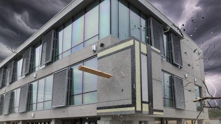 Impact Resistant Materials Strengthening Building Exteriors