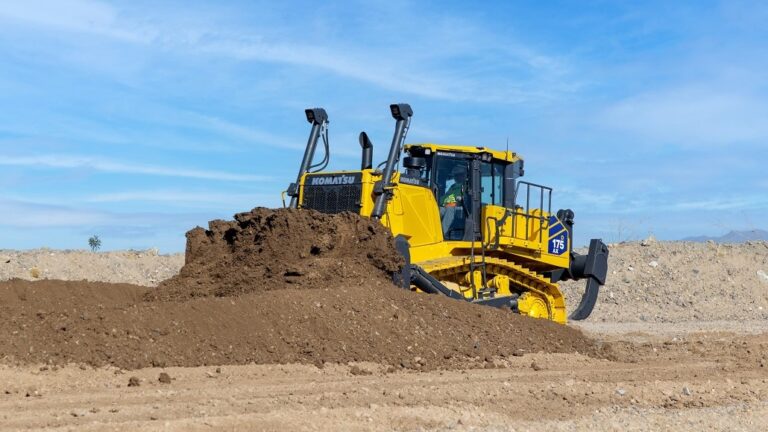 Komatsu Unveils Next-Generation Bulldozers at Conexpo 2026