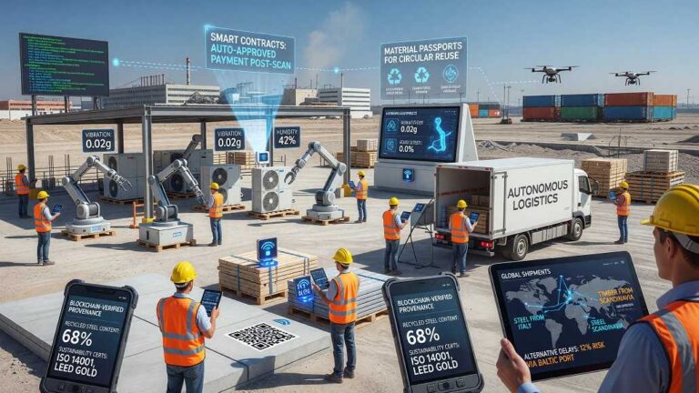 Smart Construction Supply Chains Enhance Traceability