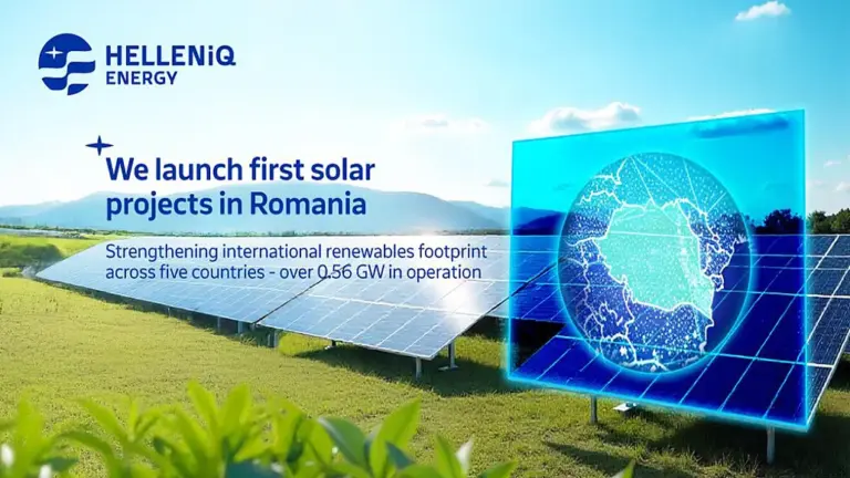 HELLENiQ ENERGY Launches Its First Solar Projects in Romania