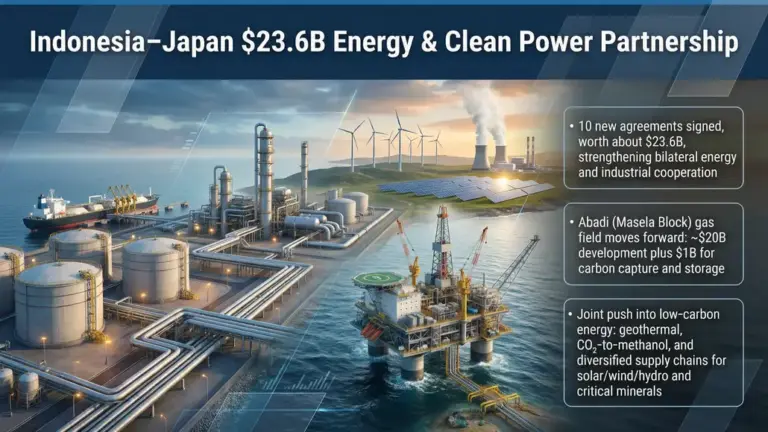 $23.6 Bn Deal Strengthens Indonesia-Japan Energy Partnership