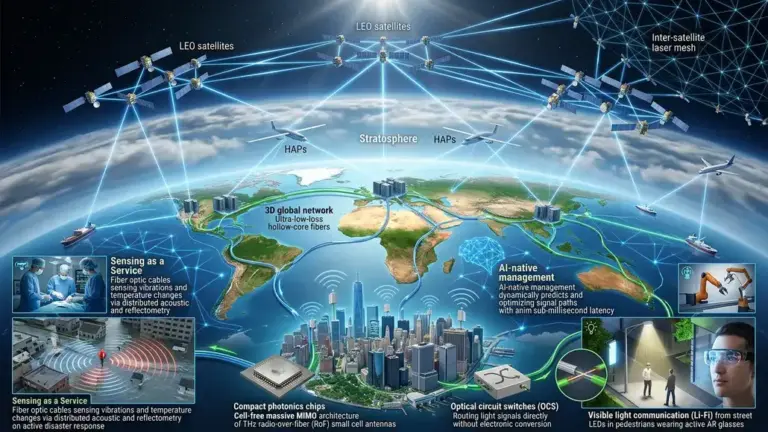 6G Vision Enabled by Advanced Optical Communication