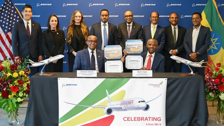 Ethiopian Airlines to Purchase 6 Boeing 787 Dreamliner Jets