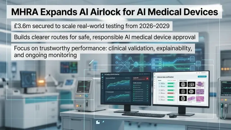 MHRA Advances AI Airlock with £3.6 Mn Multi-Year Funding