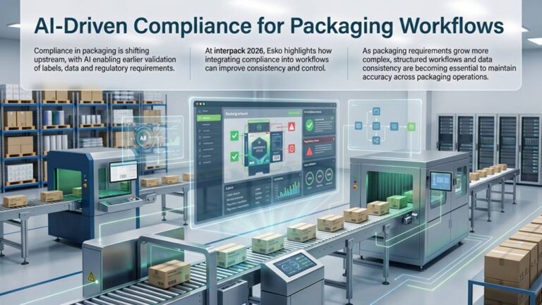 Esko Highlights AI-Driven Compliance in Packaging at Interpack 2026