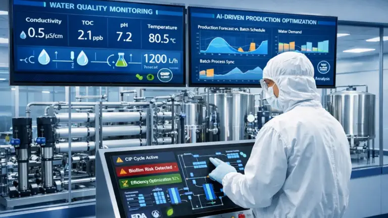AI Driven Water Optimization in Pharma Facilities