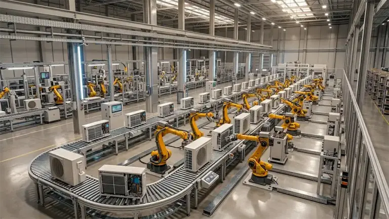 AI-Powered AC Manufacturing Facility of TCL Starts in China