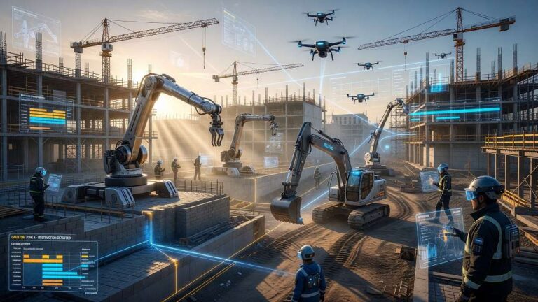 AI-Powered Construction Robotics for Smart Job Sites