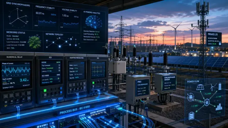 Advanced Power System Protection for Smart Grid Networks