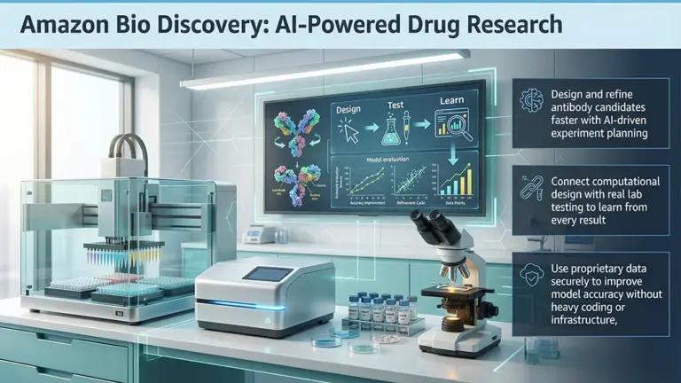 AWS Unveils Amazon Bio Discovery to Accelerate Drug Research