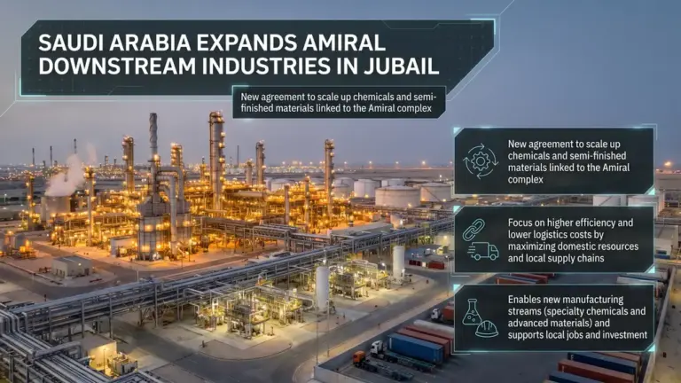 Saudi Arabia Advances Amiral Downstream Industries Expansion