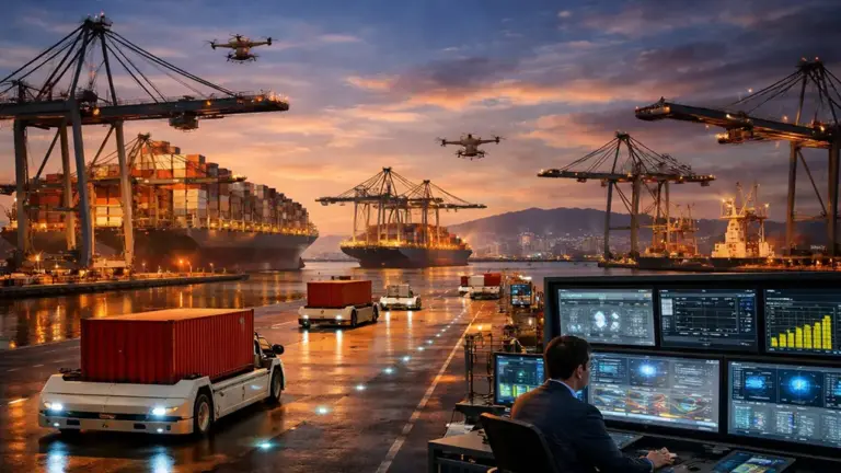 Autonomous Systems Enhance Port Efficiency Around the World