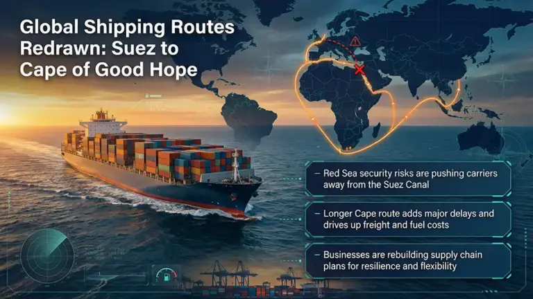 Shipping Route Shifts Redirect Focus to Cape of Good Hope