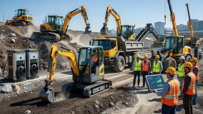 Heavy Construction Equipment Trends Boosting Productivity