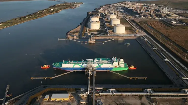 Golden Pass Marks First LNG Production in New Texas Facility