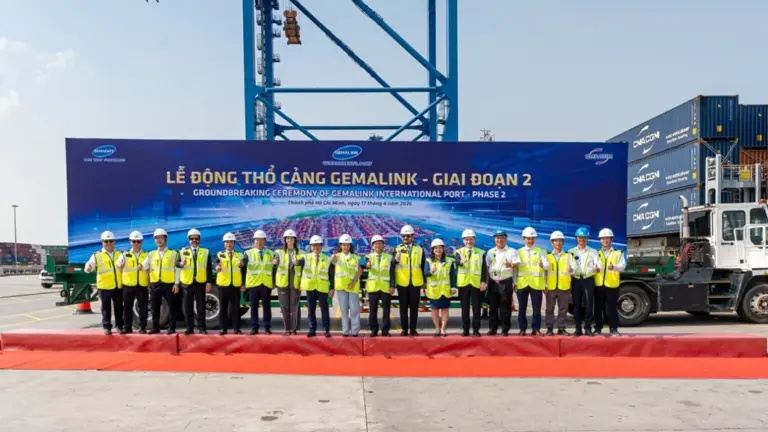 CMA CGM Begins Vietnam’s Gemalink Terminal Phase 2 Expansion