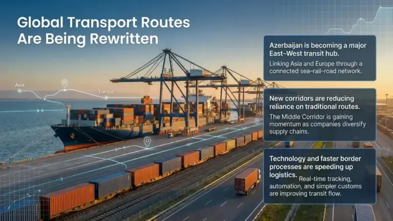 Azerbaijan Reshaping Global Transport and Logistics Routes