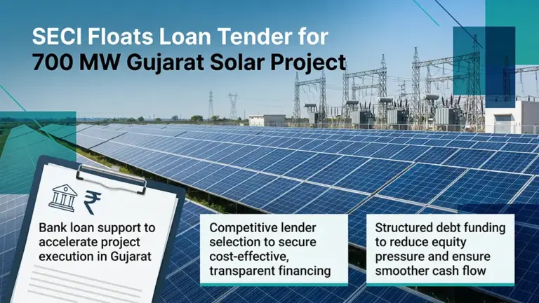 SECI Issues Loan Tender for 700 MW Gujarat Solar Project