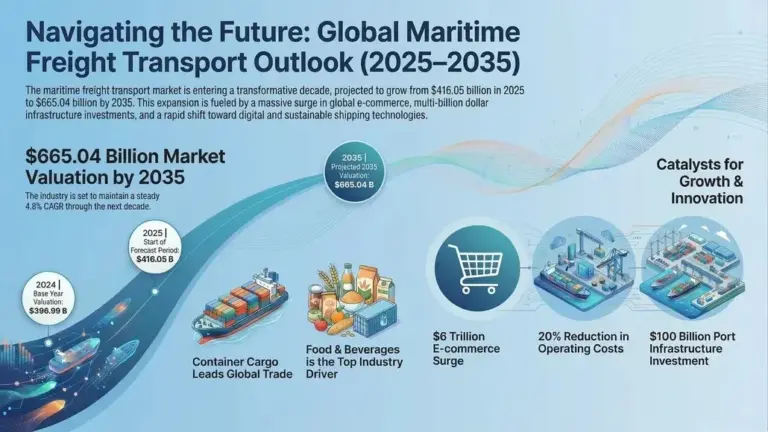 Maritime Freight Transport Market to Grow Steadily by 2035