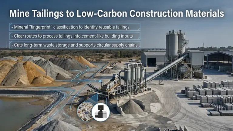 New Framework Unlocks Mining Waste Reuse for Construction