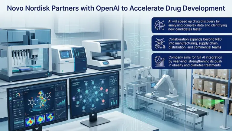 Novo Nordisk OpenAI Partnership Accelerates Drug Development