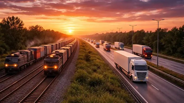 Rail Freight Revival Gaining Momentum Over Road Transport