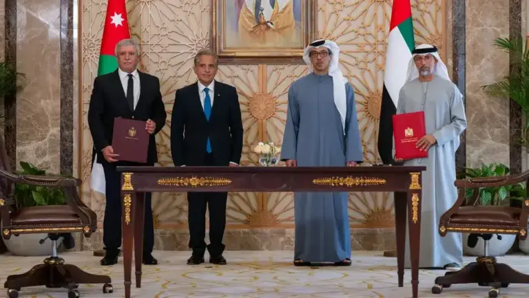 Jordan Signs Deal with UAE for Railway Network Development