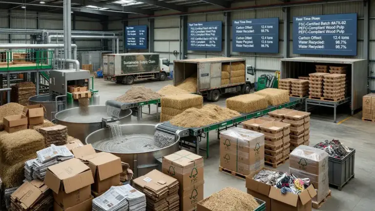 Raw Material Sourcing for Moulded Fibre Packaging Supply