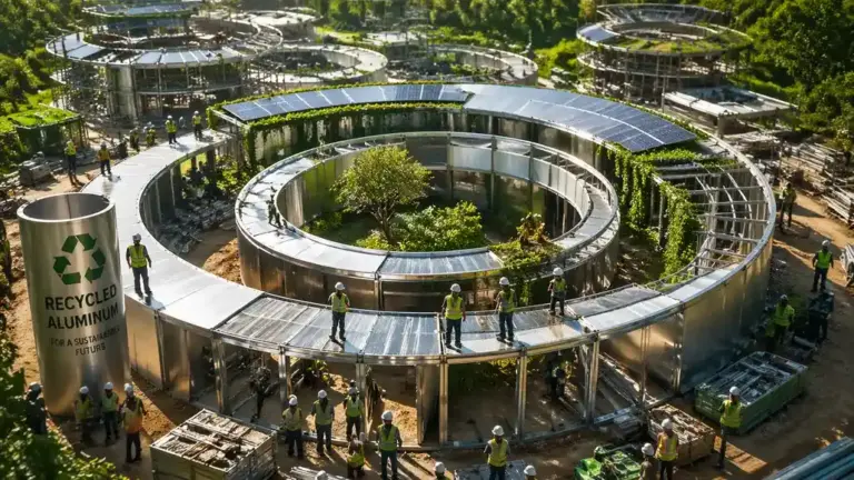 Recycled Aluminium Driving Circular Construction Growth